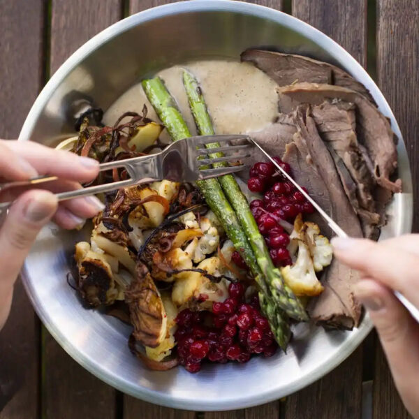 Stainless steel plate - Campfire plate