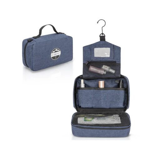 Hanging toiletry bag