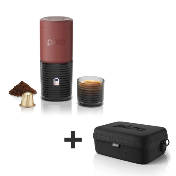 Pixapresso Pack - Portable Electric Espresso Machine + Storage Case
