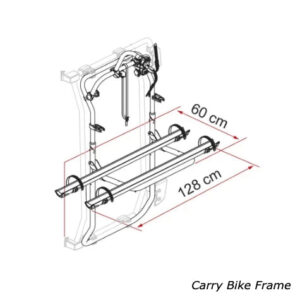 Carry Bike Frame bicycle rack - Black
