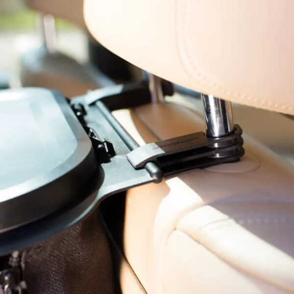 Flip Clip - Headrest clips for travel bin