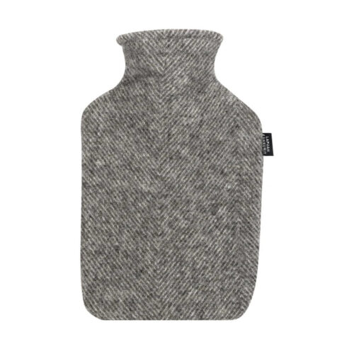 Arvo 100% virgin wool hot water bottle - Grey
