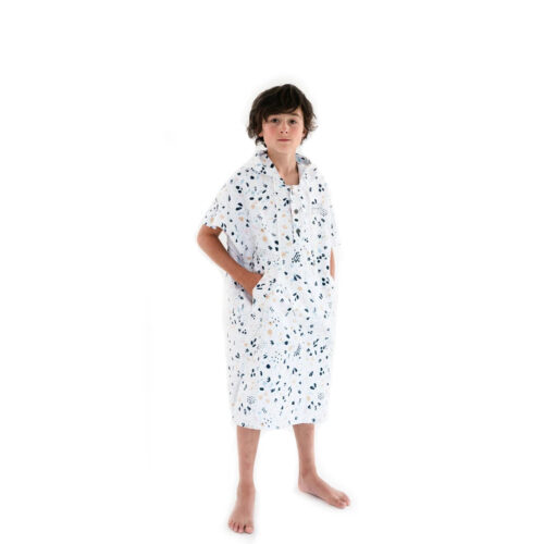 Children's microfiber poncho - Kyoto