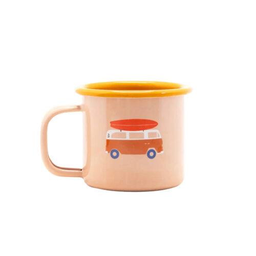 Enamel mug Small format - Van
