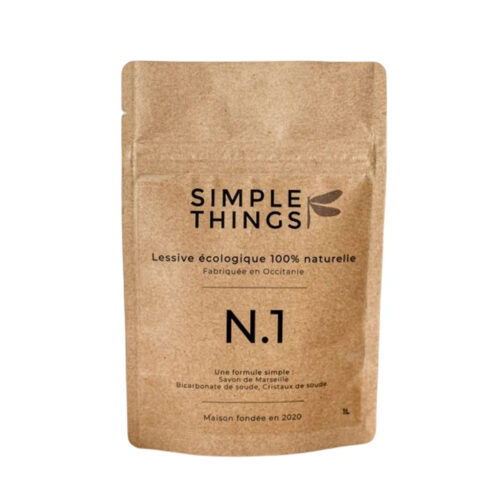 Natural detergent with Marseille soap