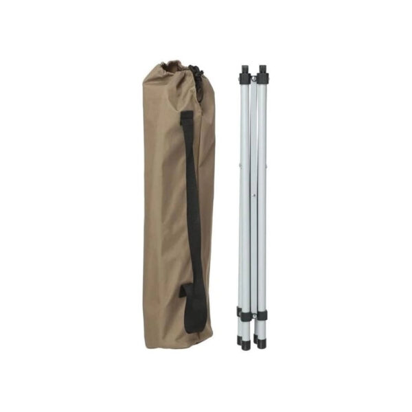 Aluminum camping table - 2 people